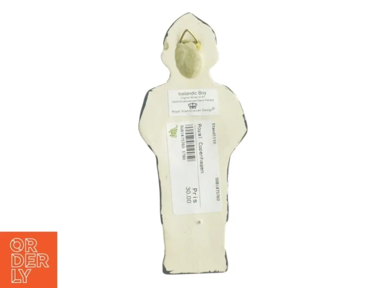 Billede 4 - Islandsk dreng figur (str. 17 x 7 cm)
