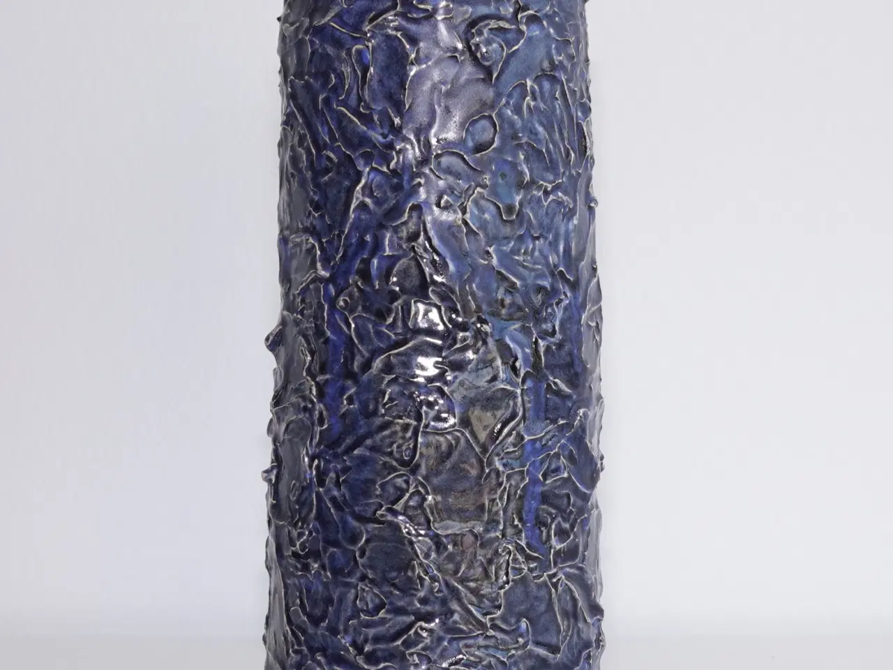 Billede 7 - Keramik vase med fint relief mønster
