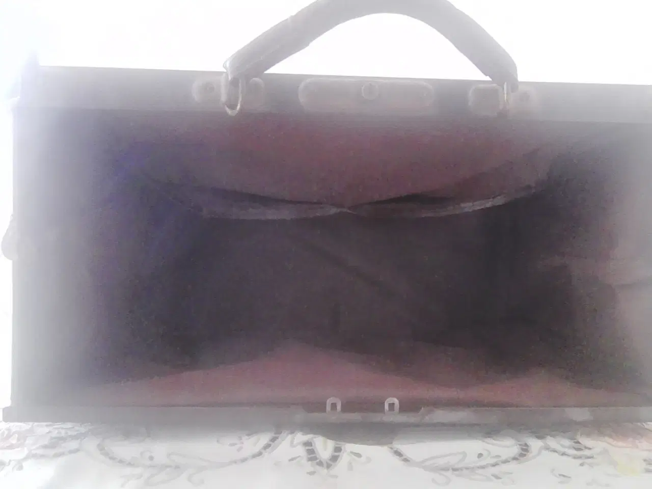 Billede 1 - Vintage jordemoder lægetaske.