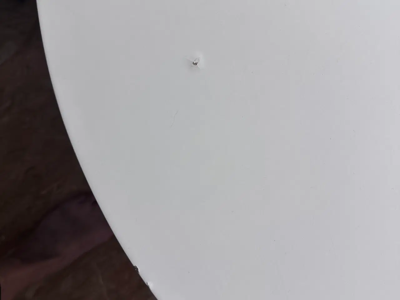 Billede 3 - Sofabord hvid rund 