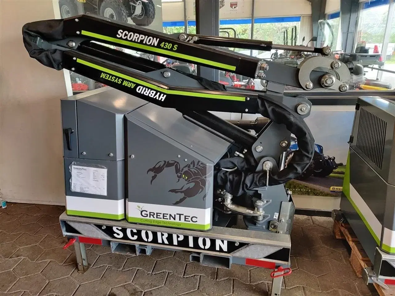 Billede 1 - GreenTec Scorpion 330-4 S DEMOMASKINE - SPAR OVER 30.000,-..!