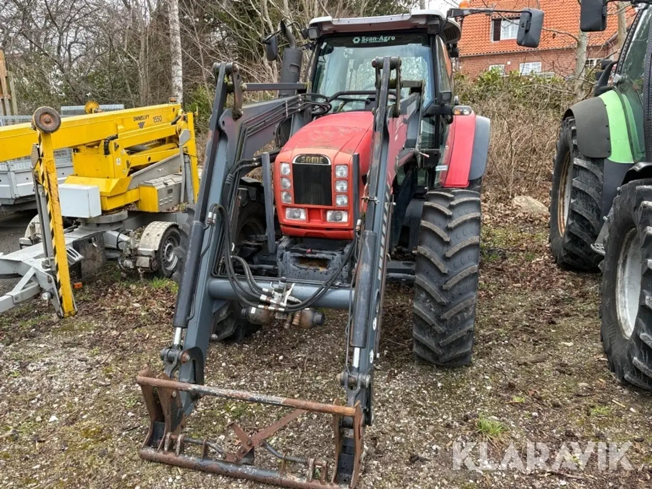 Billede 5 - Traktor Same ST 228 med frontlæsser