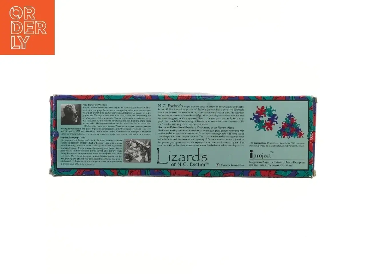 Billede 2 - M.C. Escher puslespil med firben