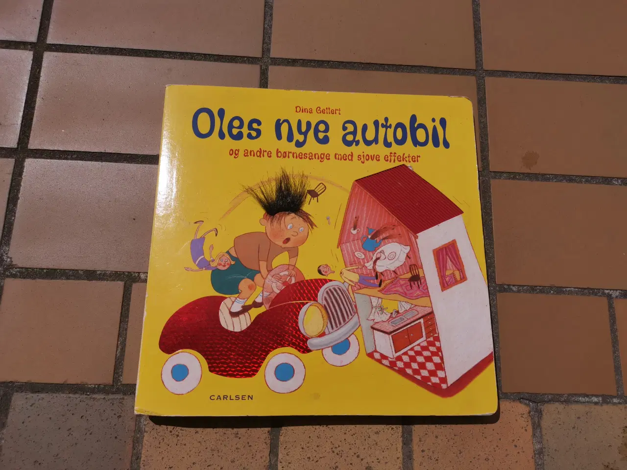 Billede 1 - Oles nye Autobil Bog med sjove effekter