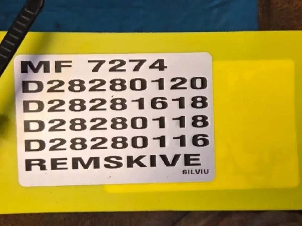 Billede 6 - Massey Ferguson 7274 Remskive 28280120