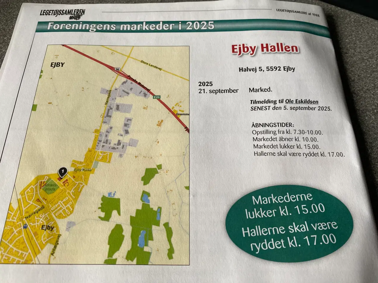 Billede 1 - Legtøjsmarked i Ejby 21 september