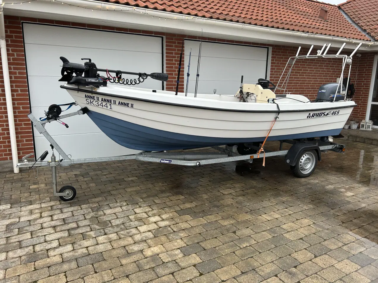 Billede 1 - RYDS 465 R m. Yamaha F40 hk 4T + trailer 2022