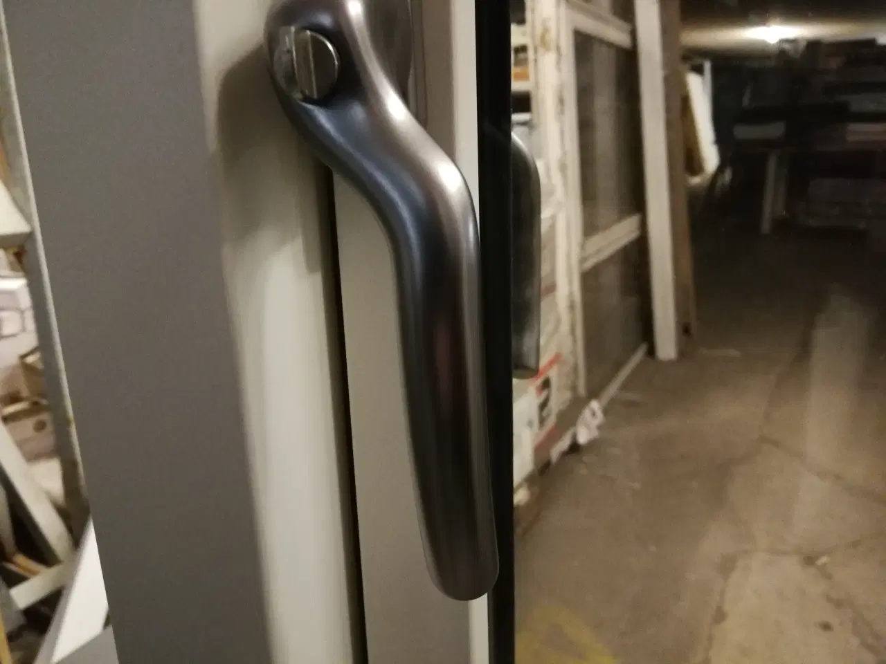 Billede 3 - FLOT NY 3-LAGS SORT TERRASSEDØR 94,3x207,3, 5.500