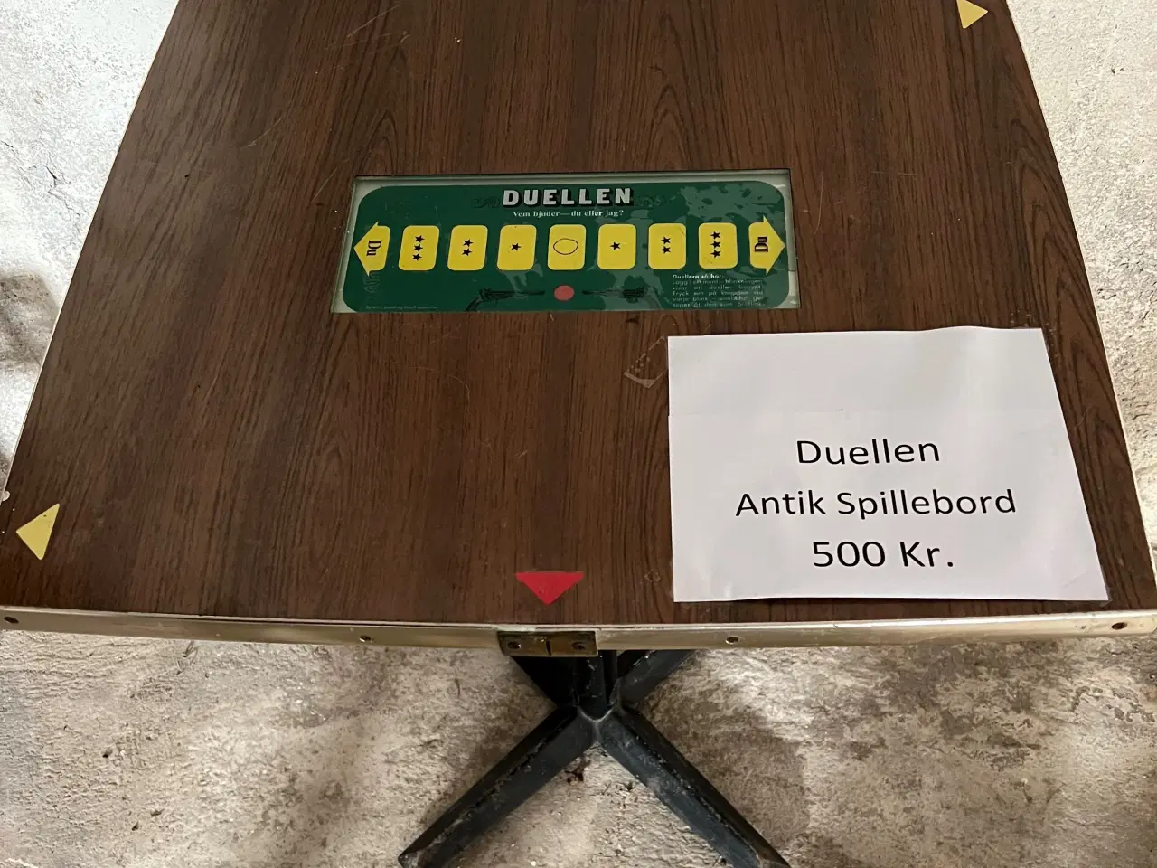 Billede 1 - Duellen Spillebord