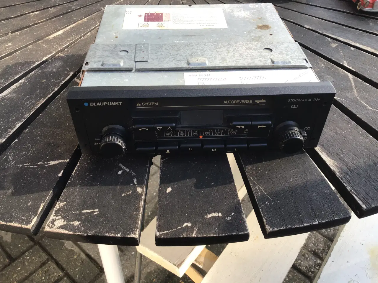 Billede 1 - Blaupunkt retro radio med kassette 