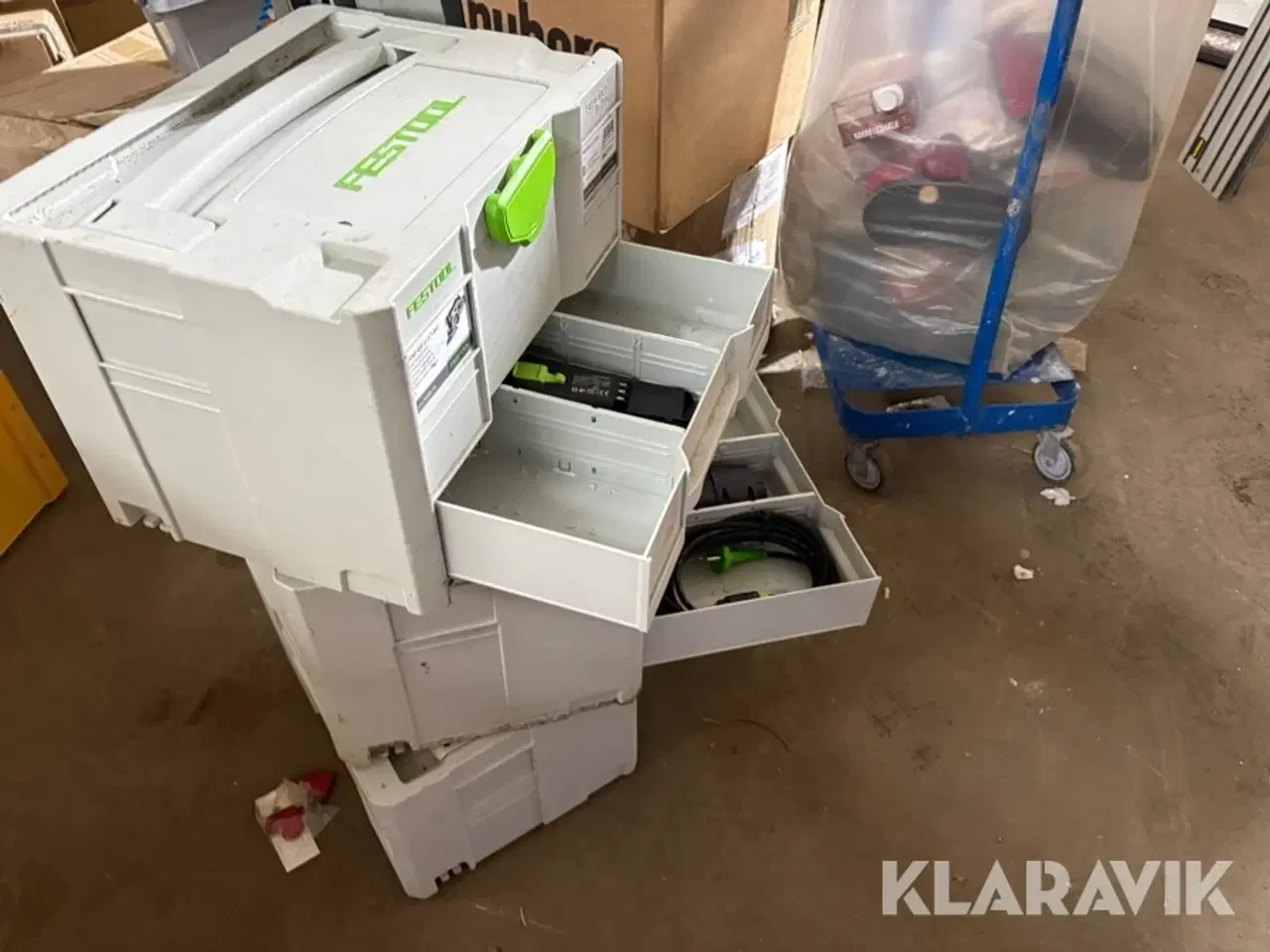 Billede 4 - Systainer Festool med skinne