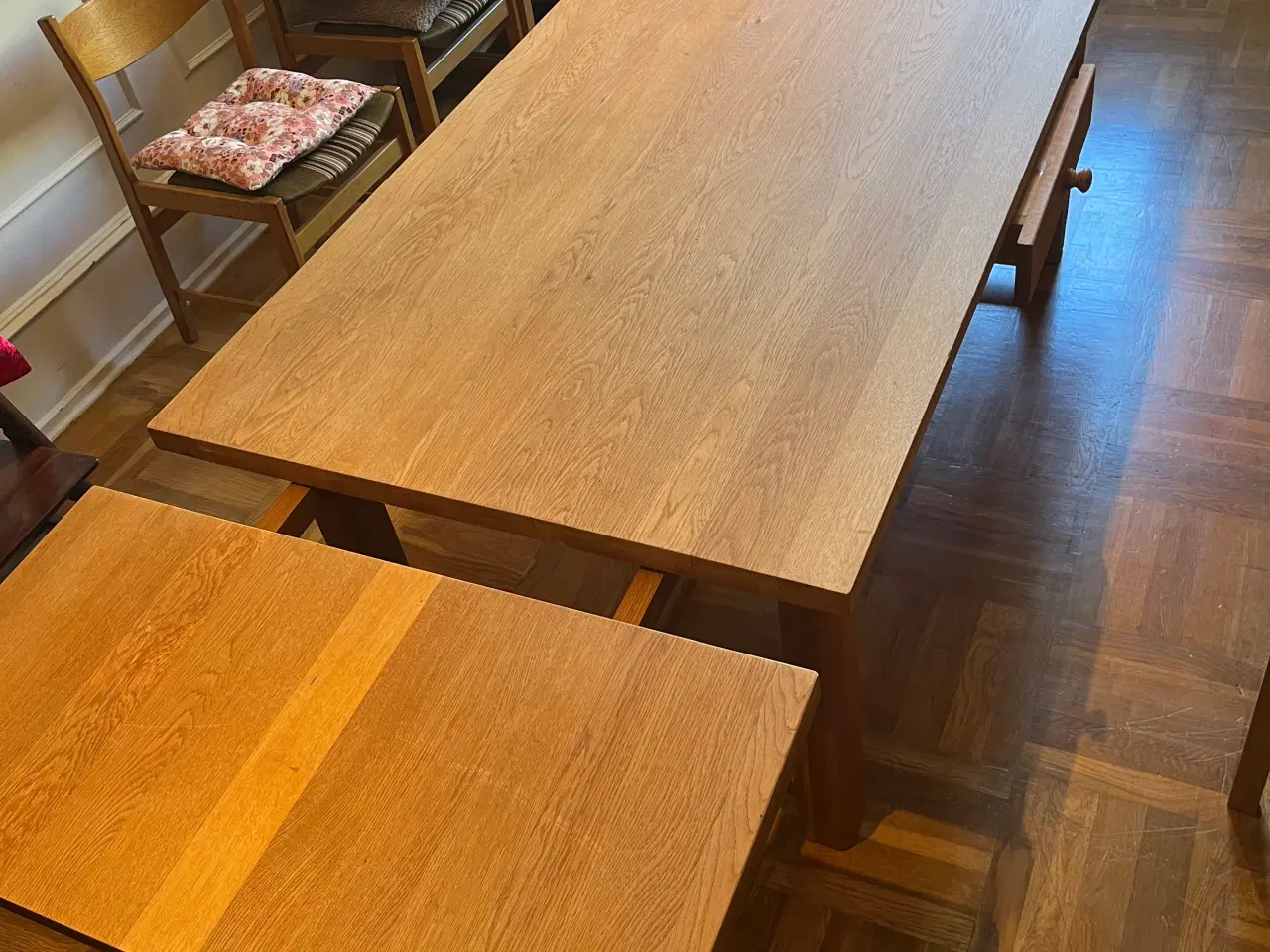 Billede 1 - Provencebord i egetræ