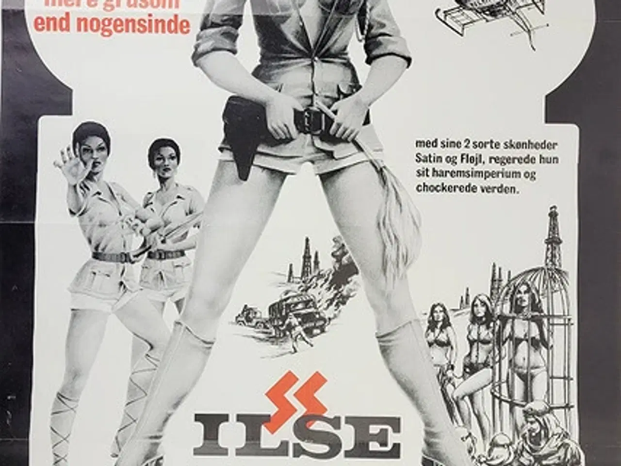 Billede 4 - ⭐️- Plakat: Vintage - SS ILSE Haremmets Slavepiske