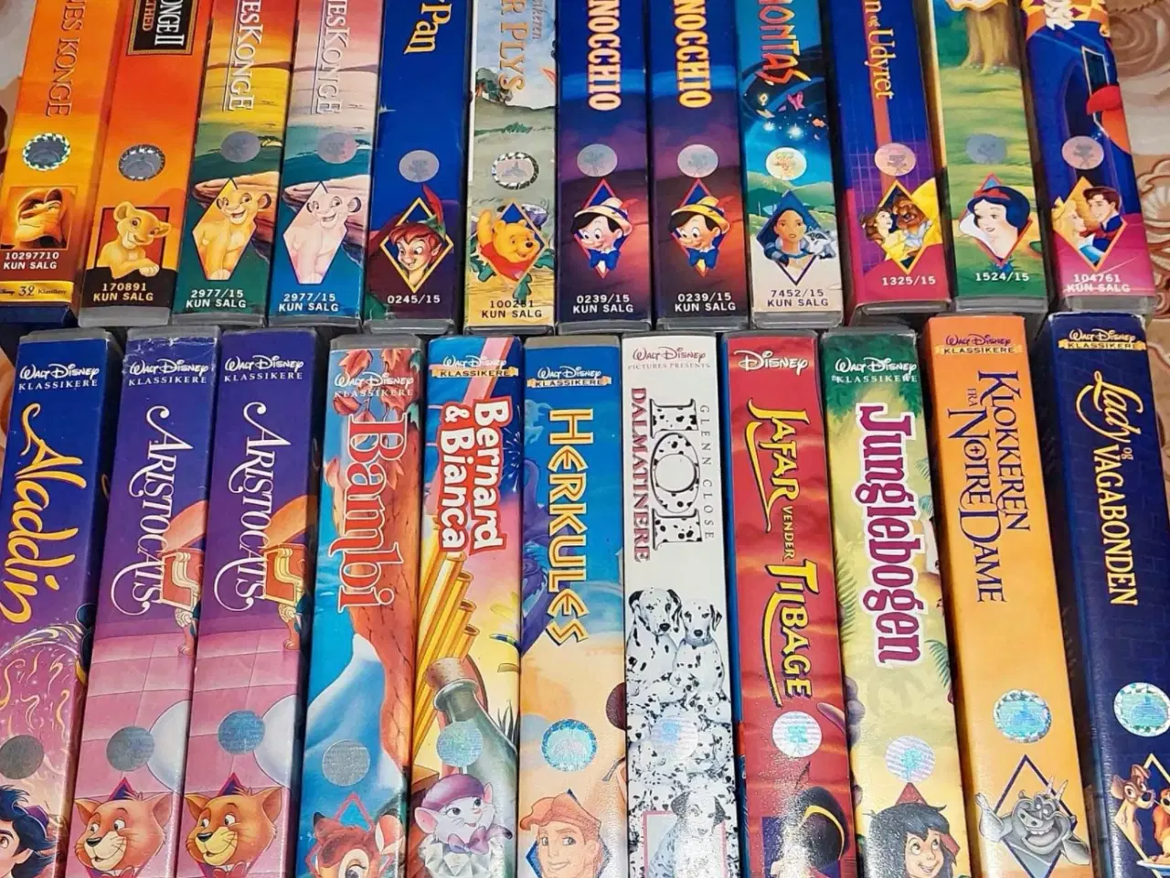 Billede 1 - Disney VHS klassikere 15,-kr pr. Stk