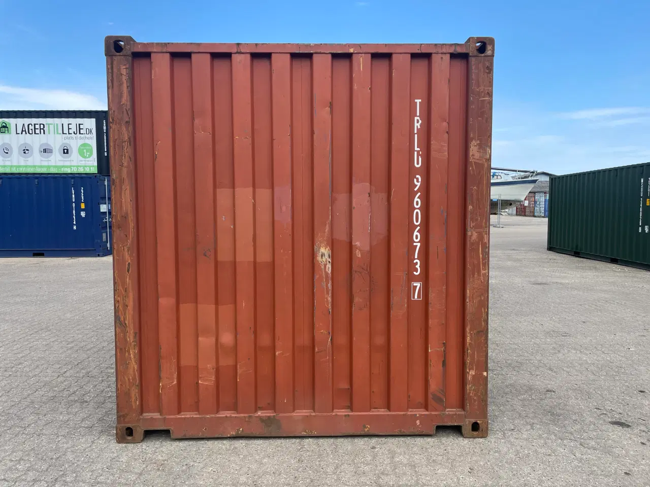 Billede 4 - 20 fods Container- ID: TRLU 960673-7