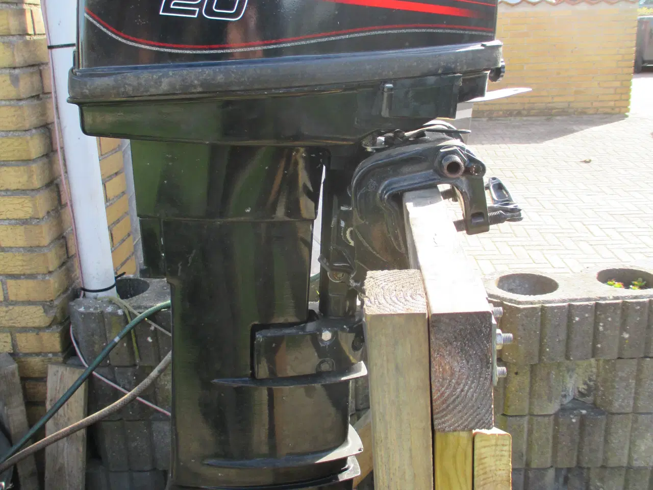 Billede 3 - Meget fin 20 HK. Mercury langt ben