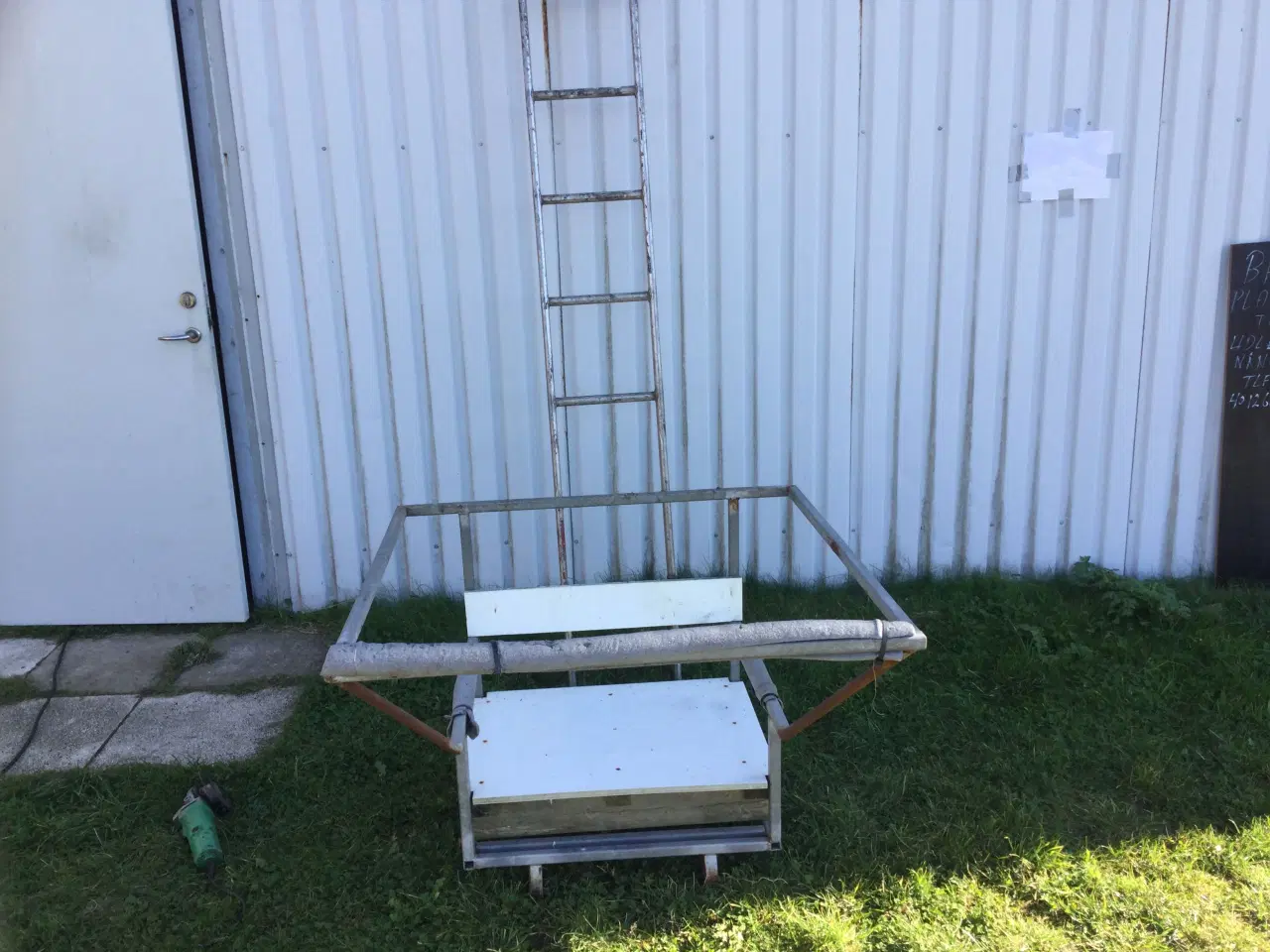 Billede 2 - 2 styk skydestiger brugt