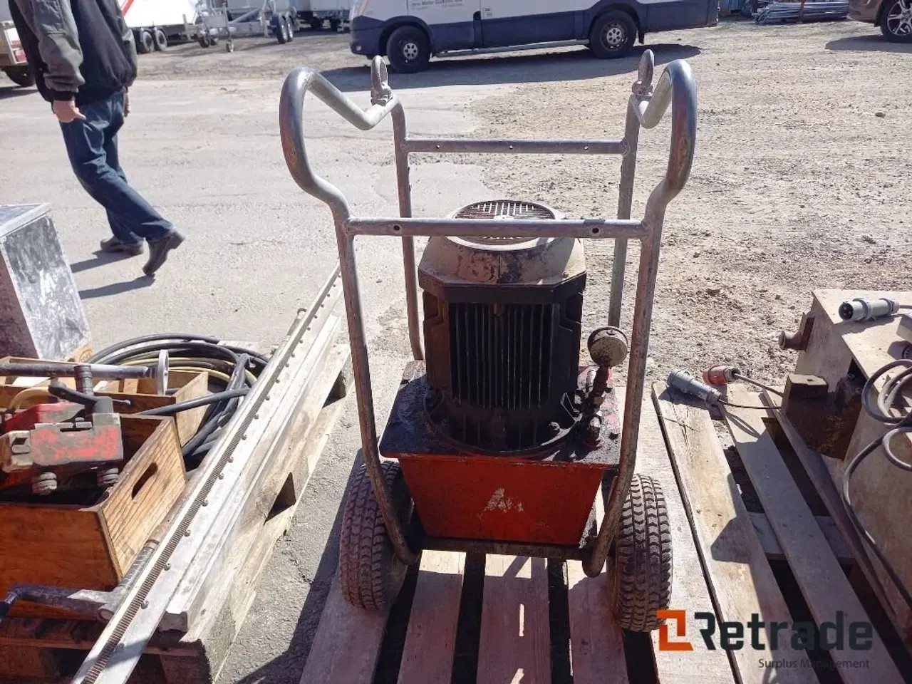 Billede 3 - - - - Dimas PP325E hydraulisk betonsav