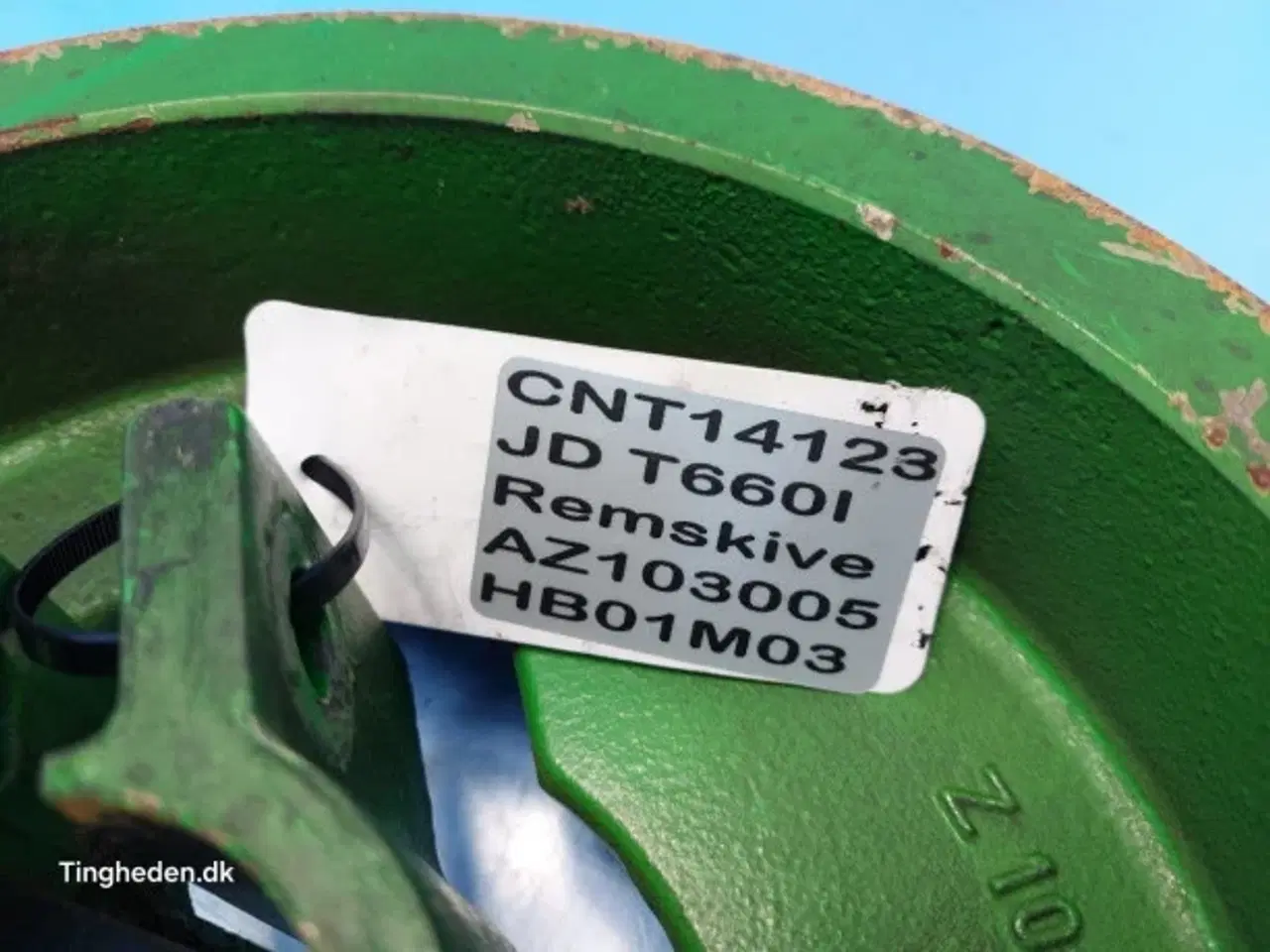 Billede 12 - John Deere T660I Remskive AZ103005