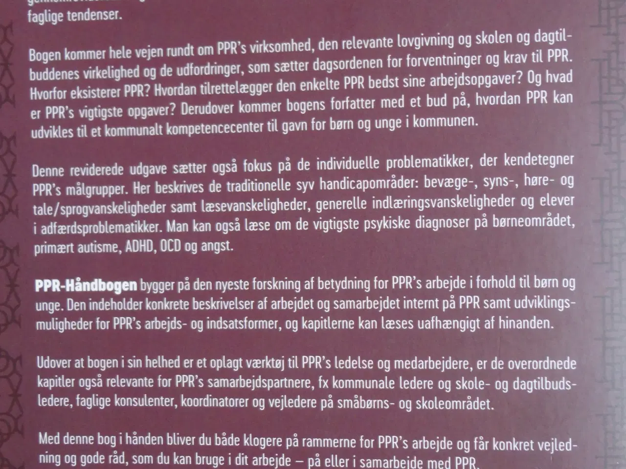 Billede 5 - PPR Håndbogen  :