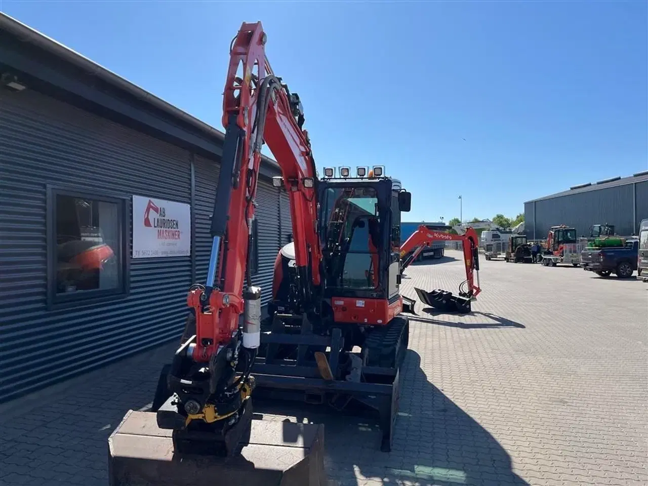 Billede 17 - Kubota KX060-5 Engcon Rotortilt DC2 centralsmørring skovlpakke.