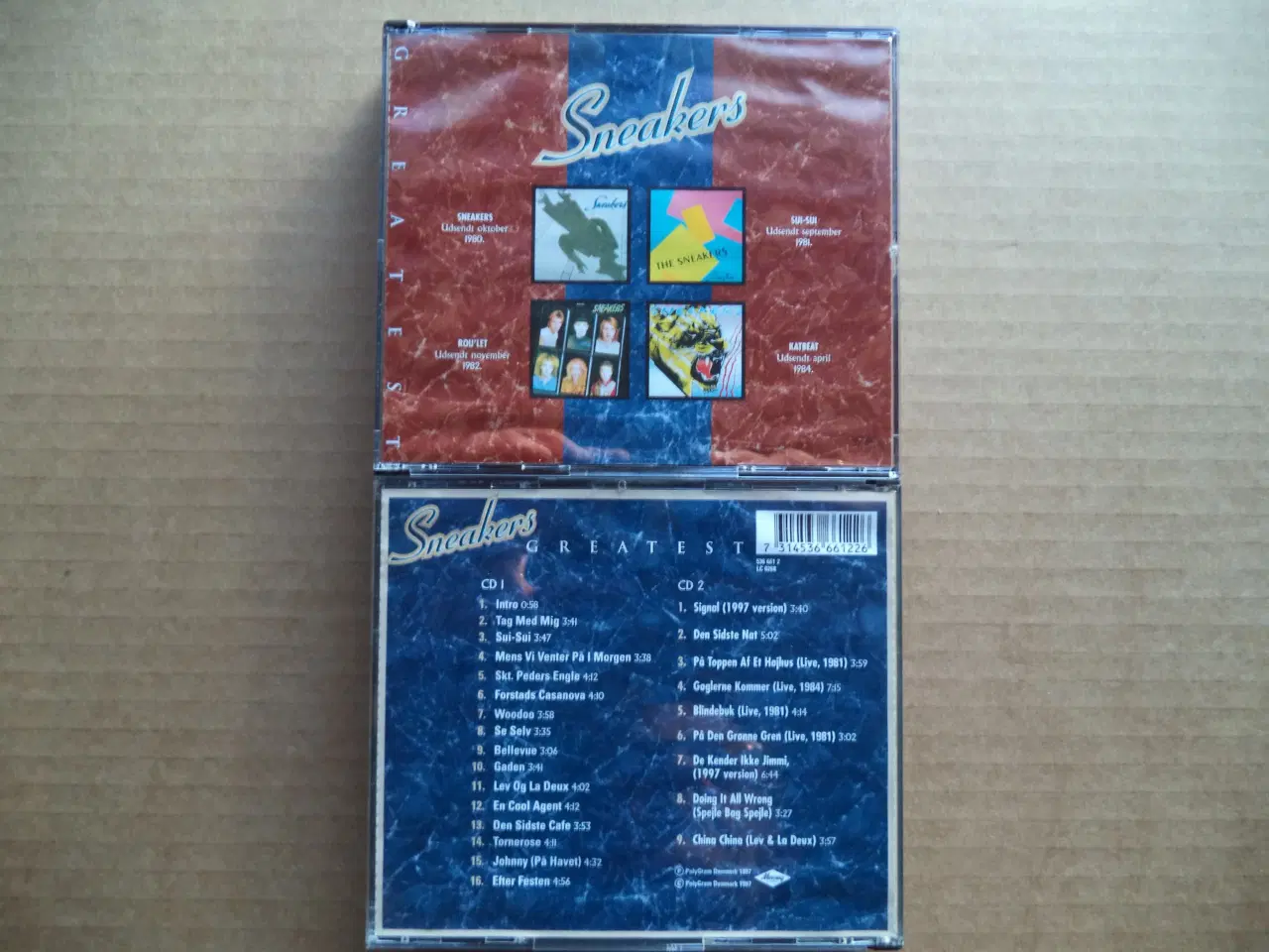 Billede 1 - SNEAKERS ** Greatest (2-CD-box) (536 661-2)       