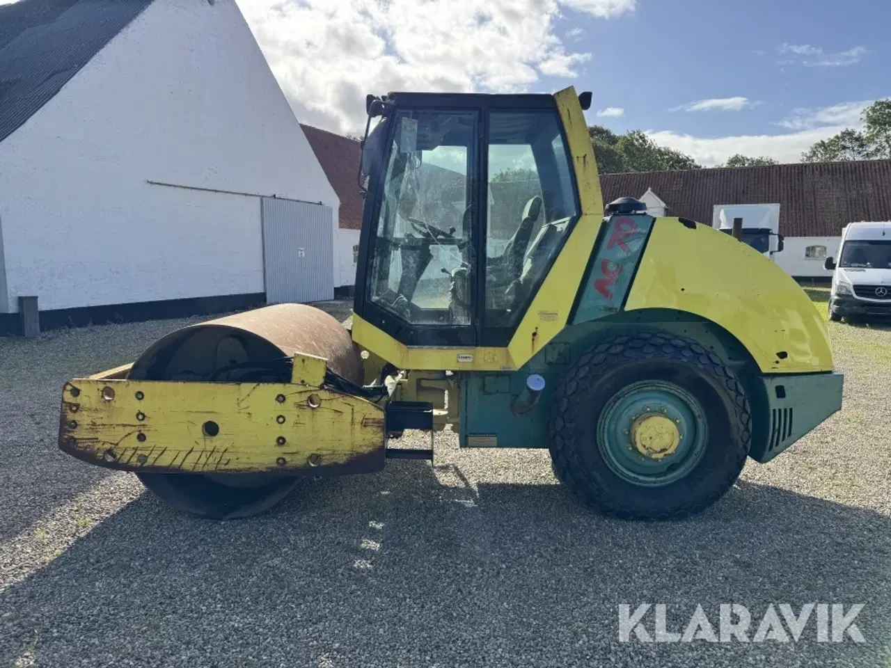 Billede 8 - Vejtromle Ammann AC70 valsetog