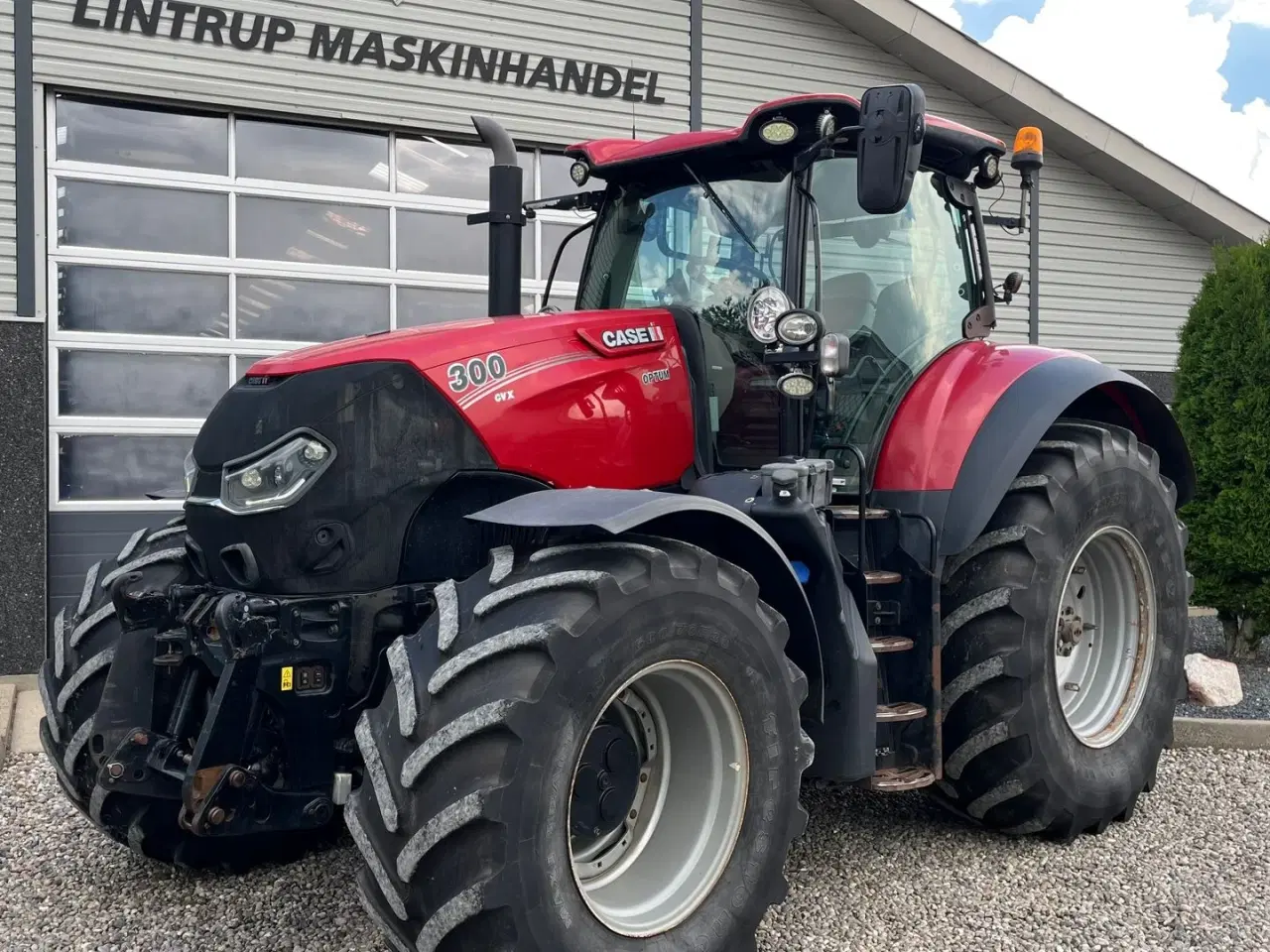 Billede 2 - Case IH Optum 300 CVX Med frontlift og læder kabine.