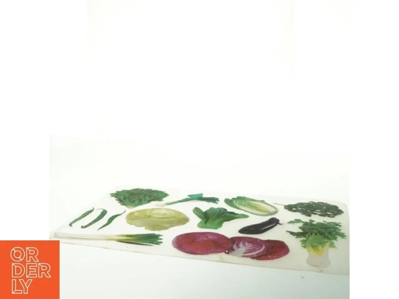 Billede 3 - Plastik skærebræt til grøntsager (str. 43x30 cm)