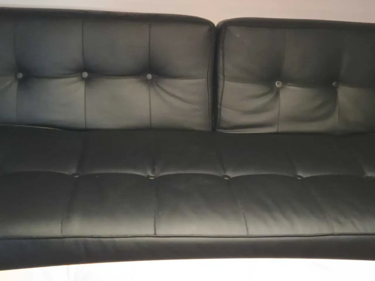 Billede 1 - Sovesofa i skai udslået 120 cm.