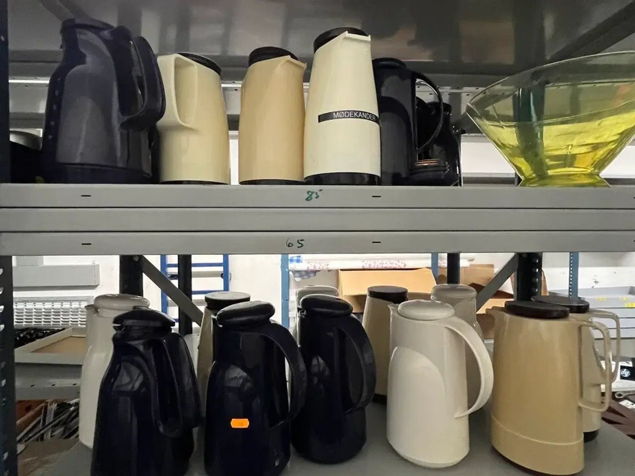 Billede 5 - Tøm Reol - inden kl. 12 (2 fag) Termokander, Gastronorm bakker m.m.