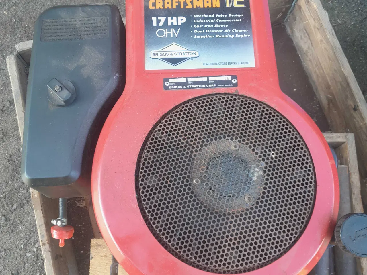 Billede 3 - Motor B&S 17 HK
