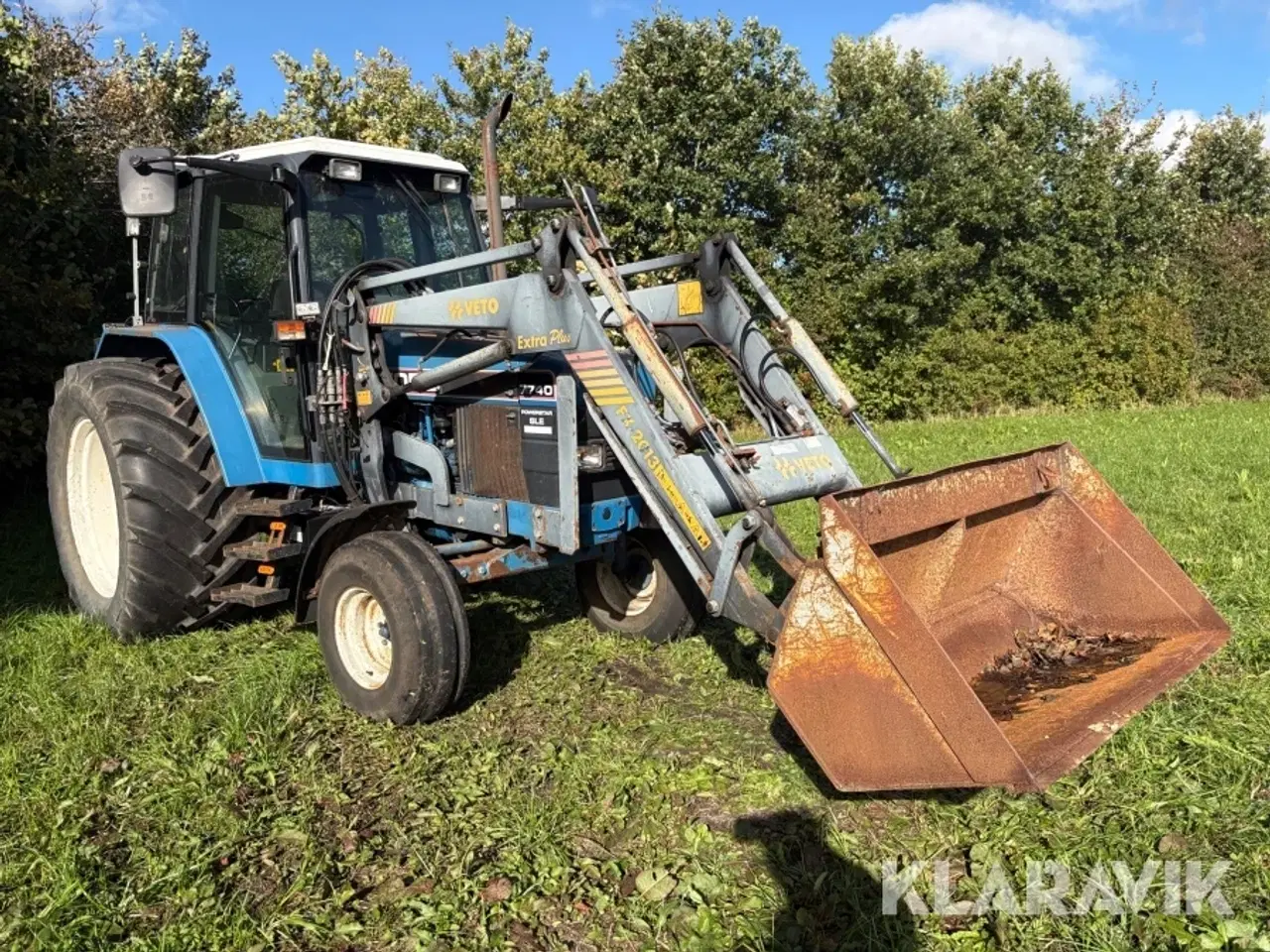Billede 3 - Veterantraktor Ford 7740 med powershift