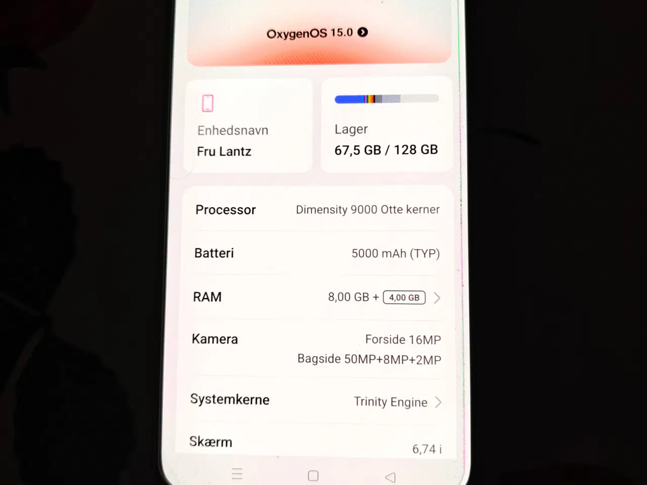 Billede 3 - Fin mobil telefon 
