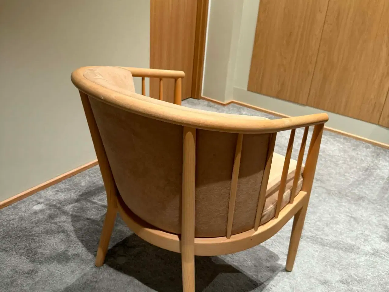 Billede 2 - Loungestol i massiv bøgetræ