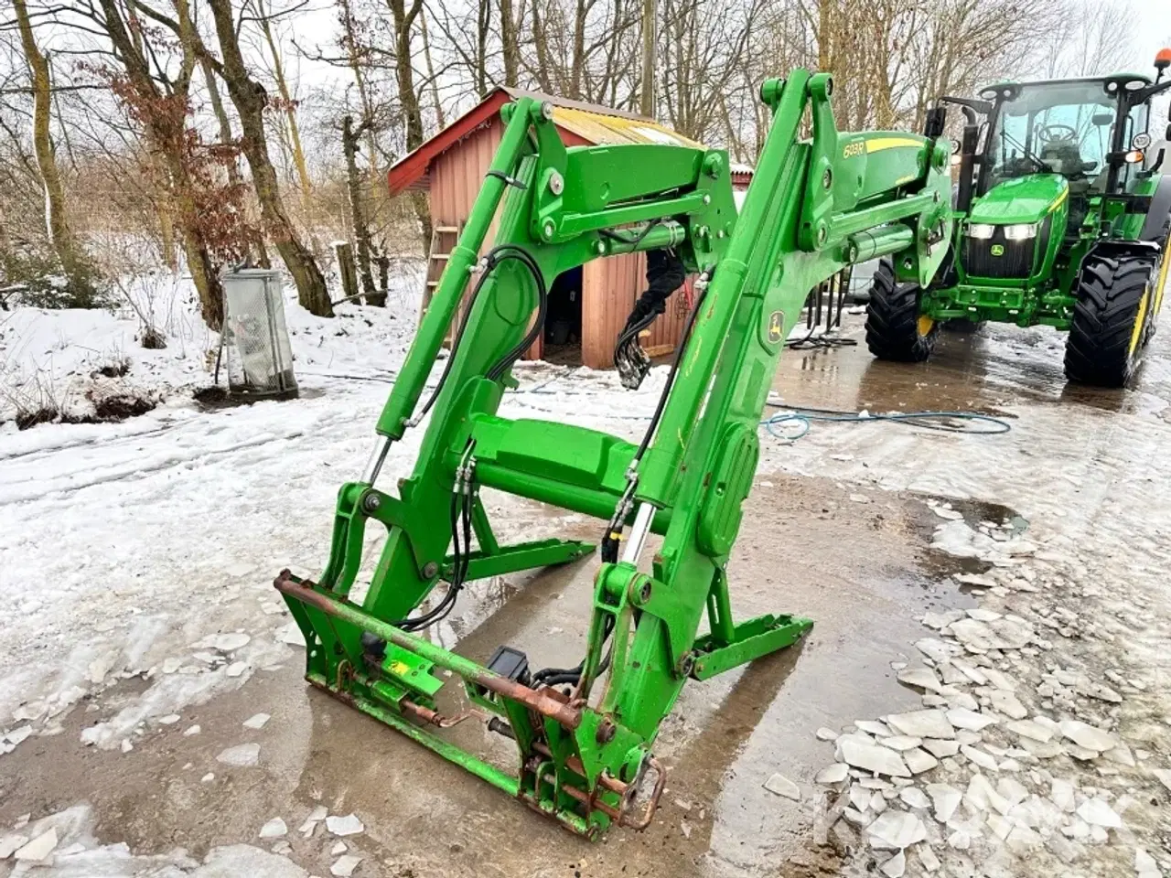 Billede 9 - Frontlæsser John Deere 603R