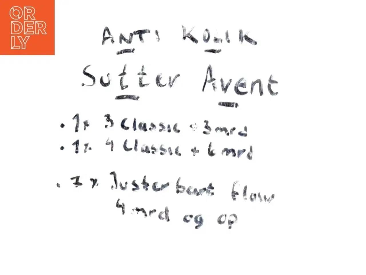 Billede 2 - Anti kolik fra Avent (str. 5 cm)