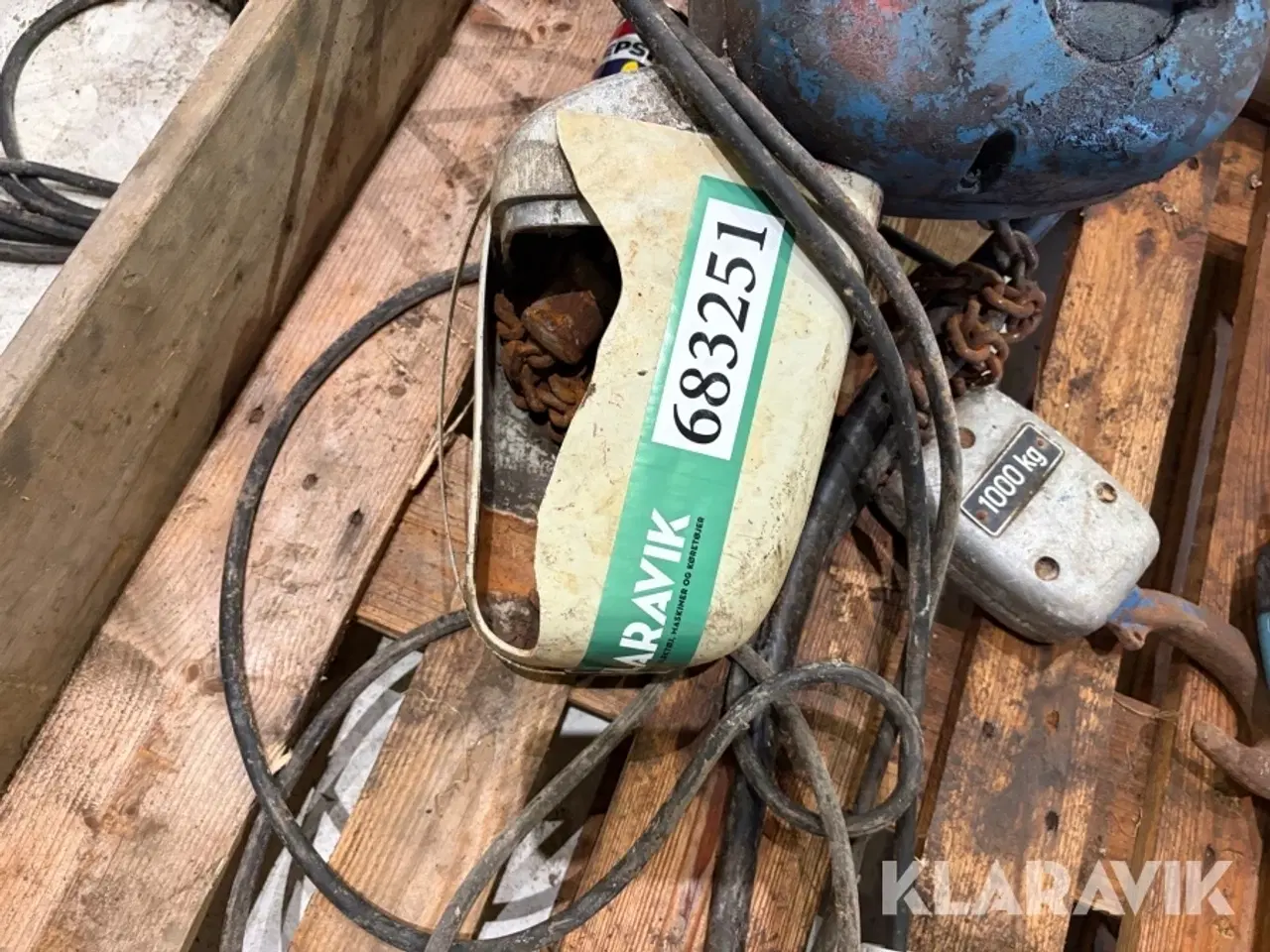 Billede 5 - El kædetalje Demag 1000 kg