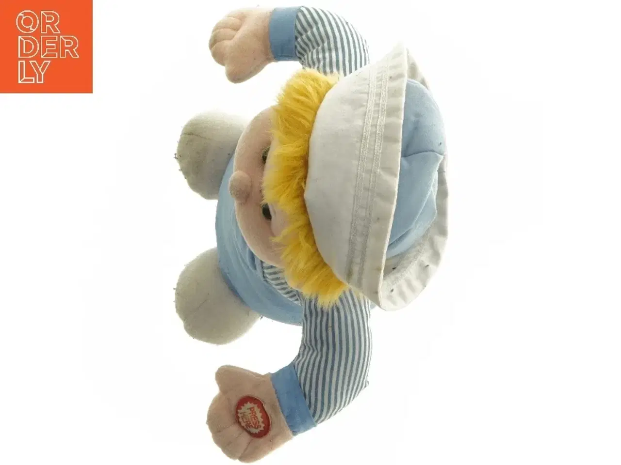 Billede 6 - Blå og hvid stofdukke