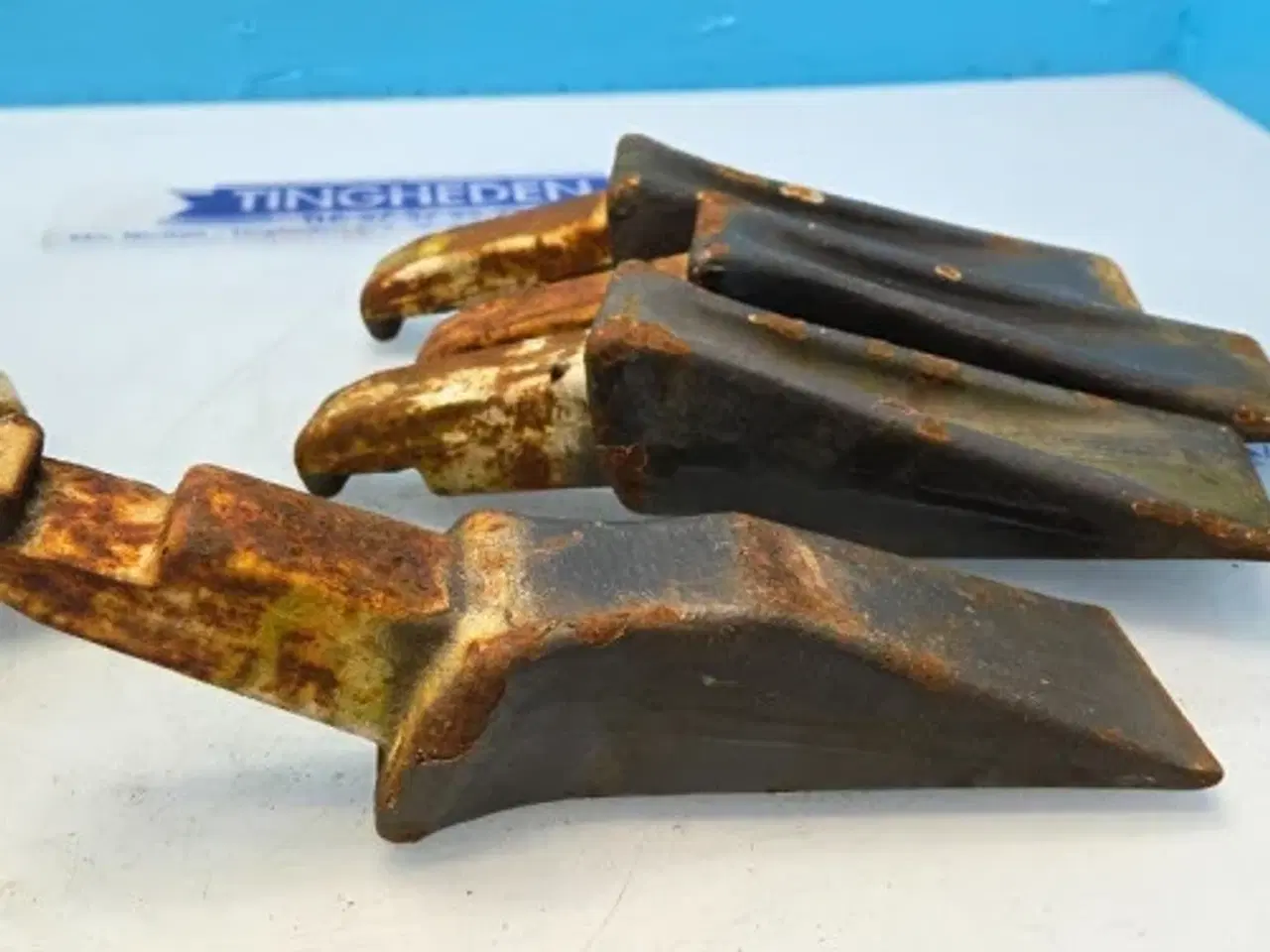 Billede 9 - Hydrema 806 Skovltænder 548022   7 Stk