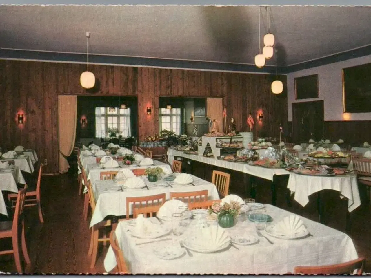 Billede 1 - Spisesalen - Ruth`s Hotel - Gl. Skagen - Postkort - Ubrugt