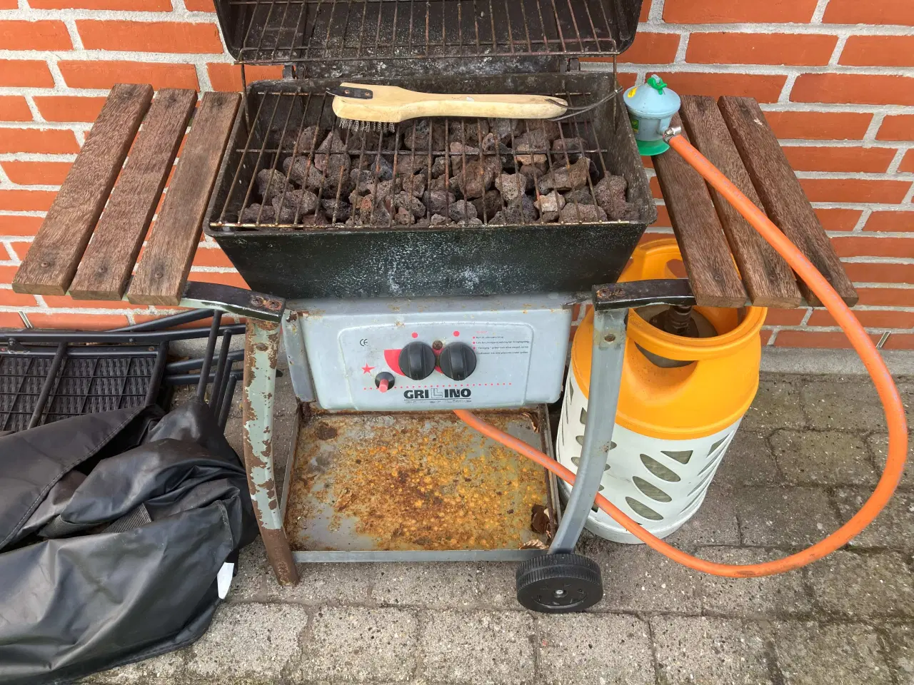 Billede 1 - 10 kg letvægtgaslaske. 