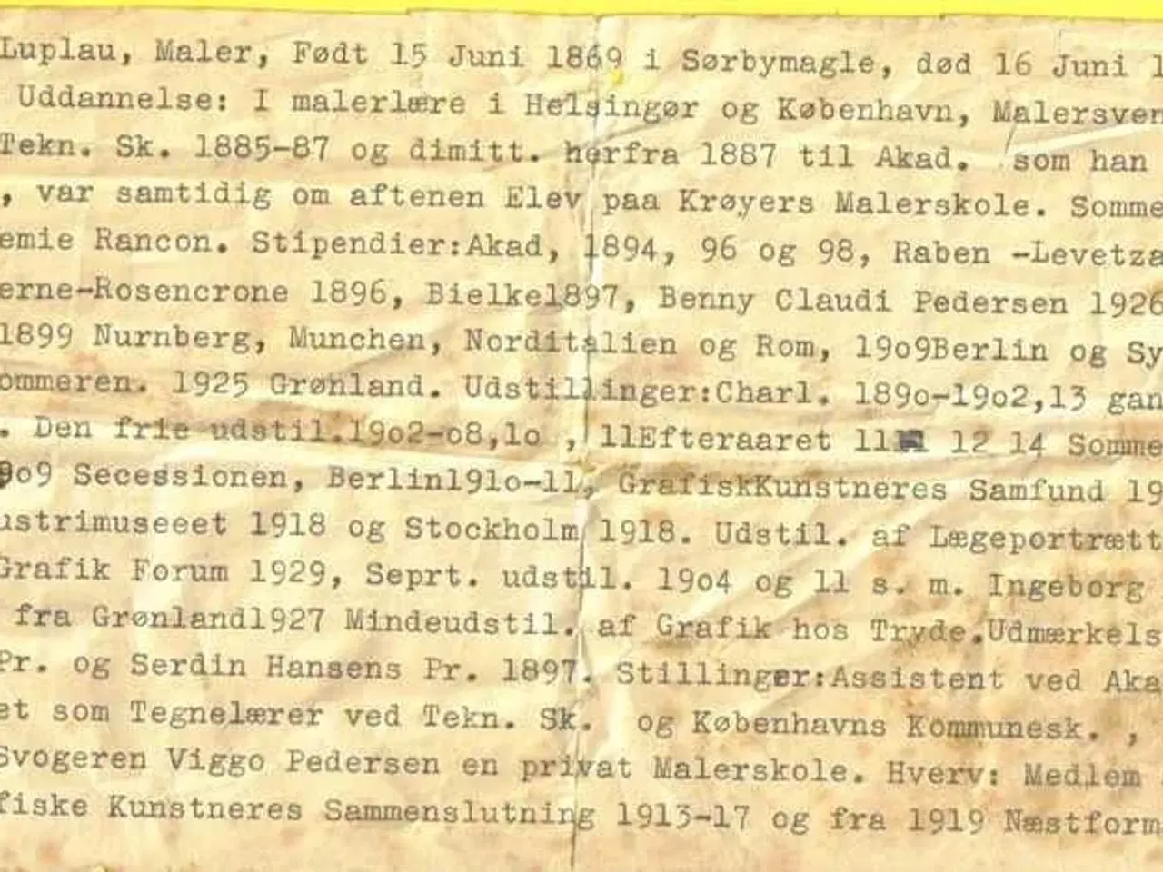 Billede 2 - Maleri Luplau Janssen