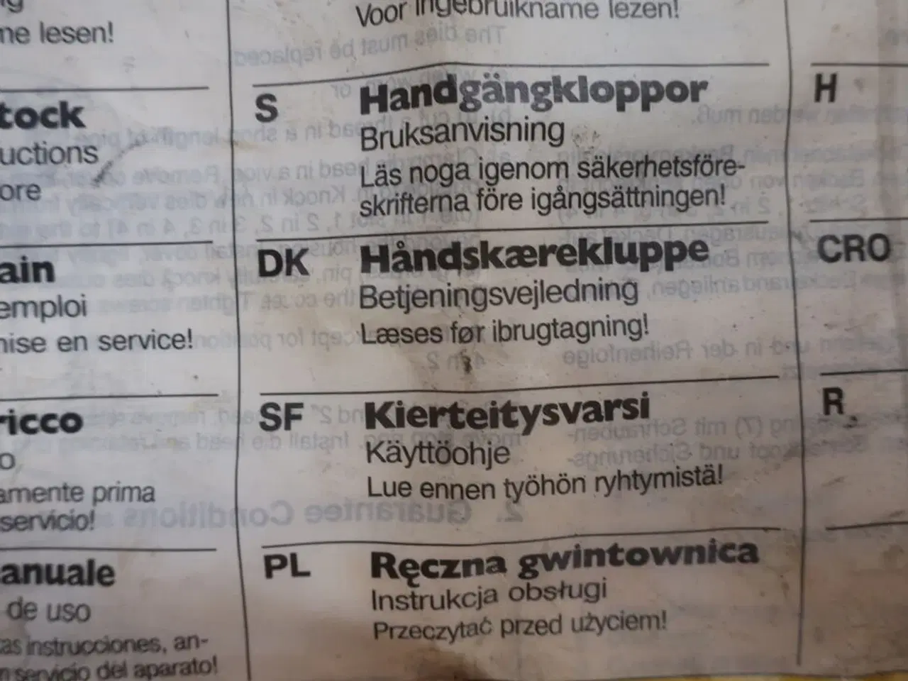 Billede 5 - Håndskæreklubbe REMS EVA 1/8-2"