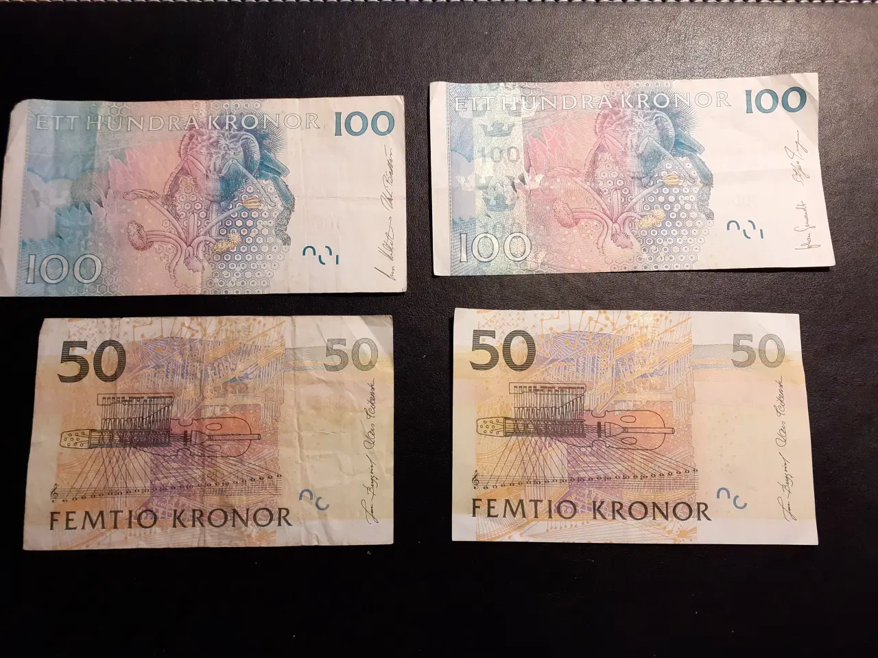 Billede 2 - Svenske penge sedler 