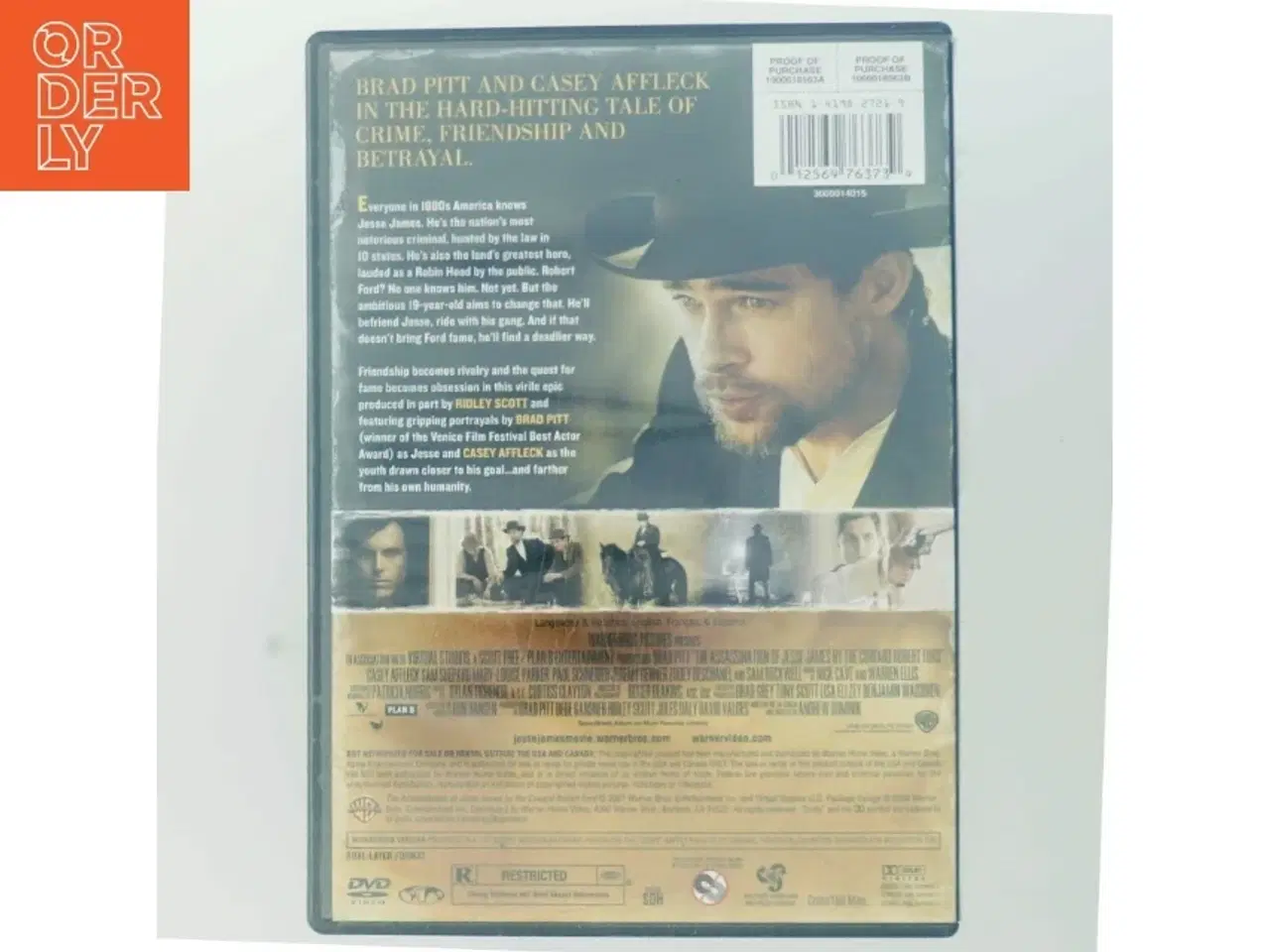 Billede 3 - Assassination of Jesse James by Coward Robert Ford med Brad Pitt (DVD)