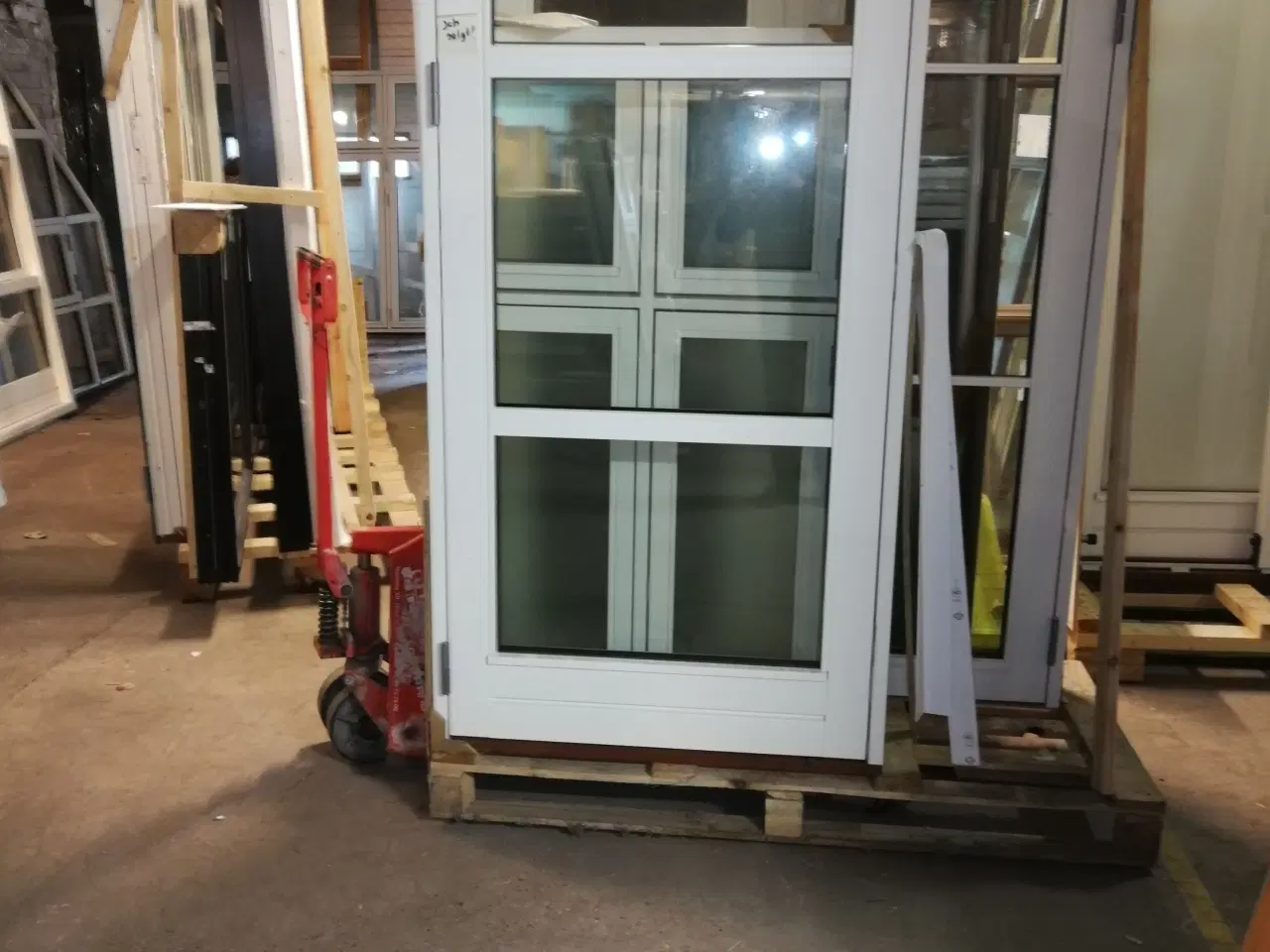 Billede 1 - NY TERRASSEDØR 3-LAGS GLAS 95x204, KR 4000