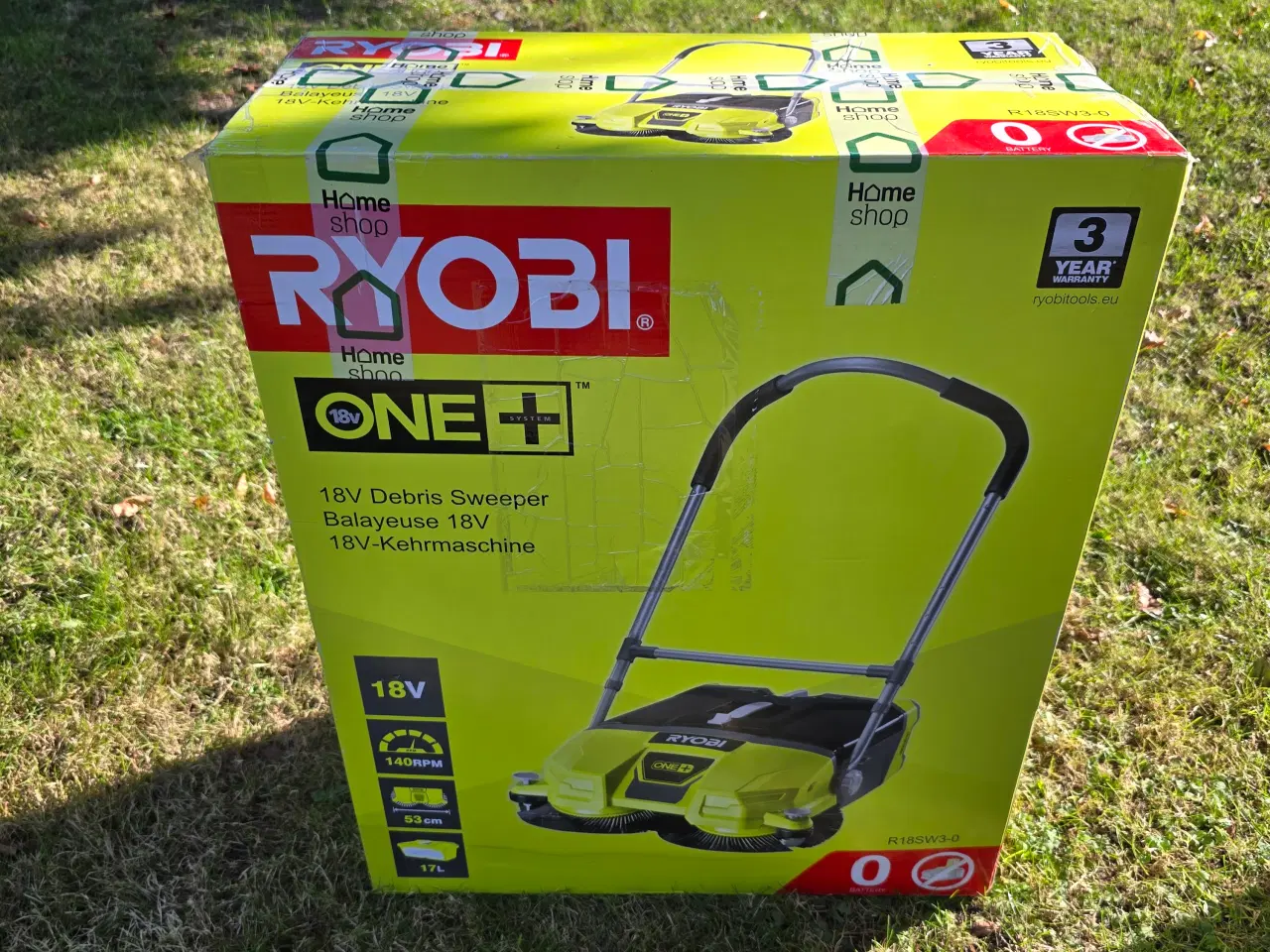 Billede 2 - Ryobi one+fejemaskine R18SW3-0