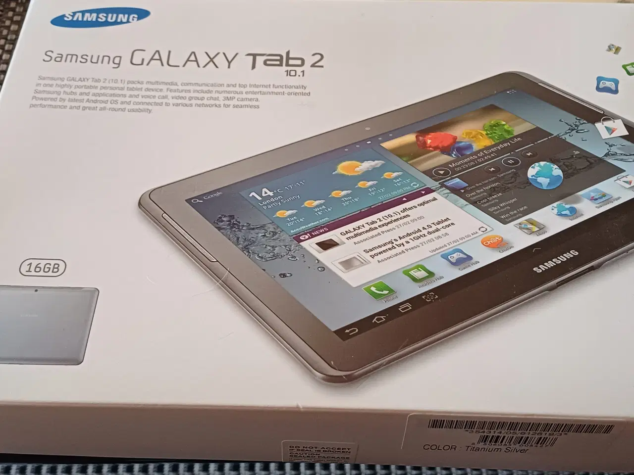 Billede 1 - Samsung tablet 