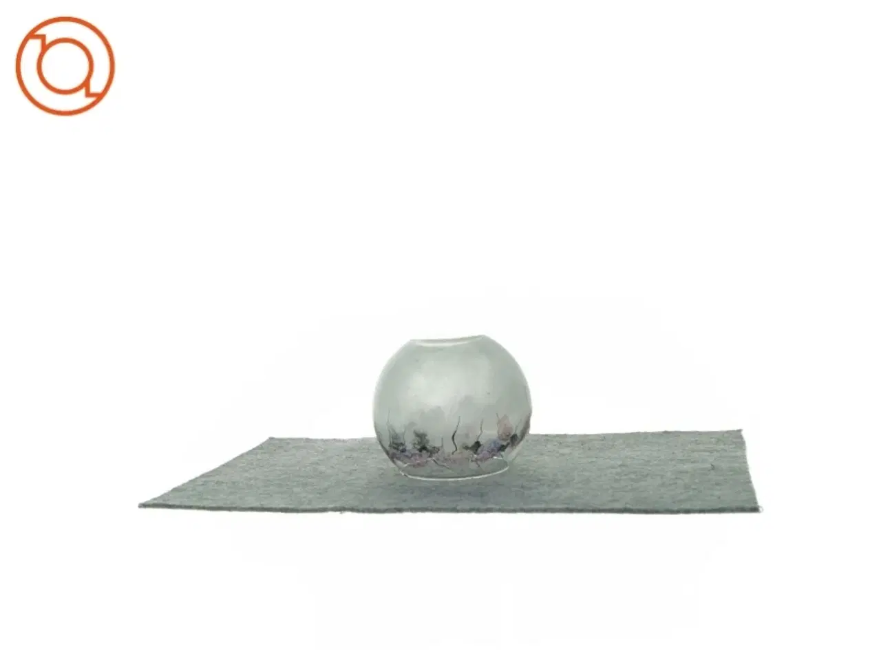 Billede 2 - Glas lysestage (str. 10 cm)